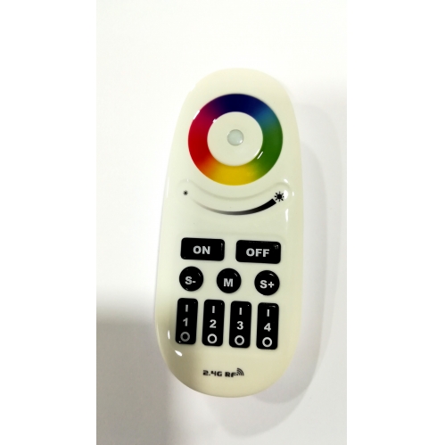 Obrázok pre Rádiový 4 - pásmový ďialkový ovládač RGB led pásov RF 216/432W , 2,4G