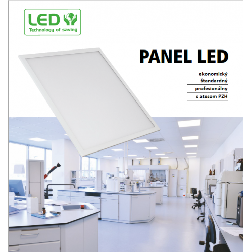 Obrázok pre Led Panel štvorcový biely HIGH EFFICIENCY 40W/5200lm , 595mm , IP30 , Neutrálna biela