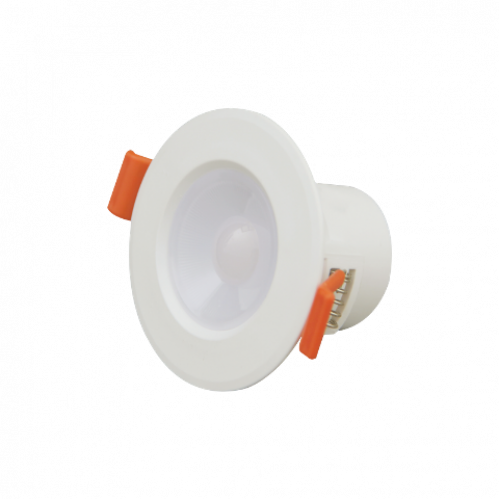 Obrázok pre Led Panel kruhový biely pevný 8W/640lm , 78mm , IP40 , 100° Studená biela