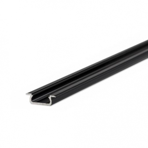 Obrázok pre Led zápustný profil hliníkový Minilux WPUST čierny bez krytky - 1m