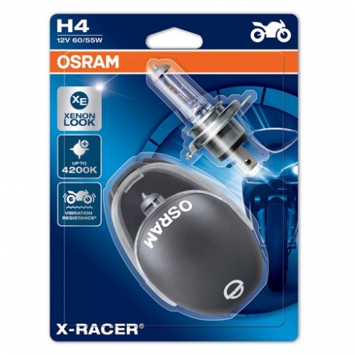 Obrázok pre OSRAM Halogénová Autožiarovka MOTO X-RACER 64193XR-02B H4 , 12V , 60/55W