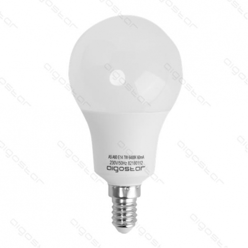 Obrázok pre LED žiarovka E14 7W/560lm , klasik A60 , Teplá biela