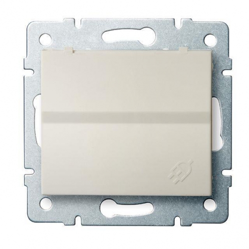 Obrázok pre Kanlux Jednozásuvka IP44 Mowion LOGI 02-1560-103 krémová