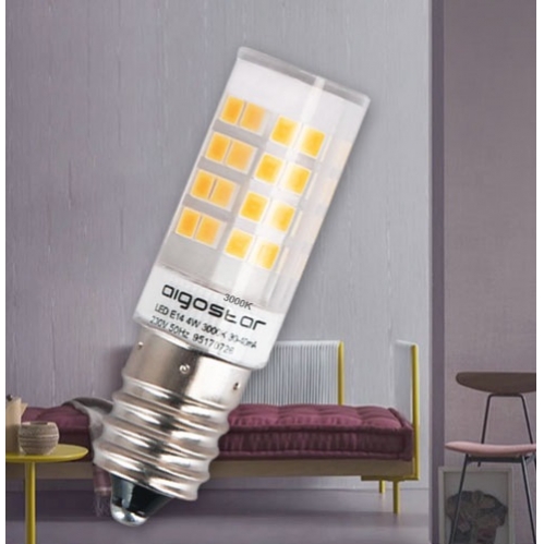 Obrázok pre LED žiarovka E14 4W/350lm , Studená biela