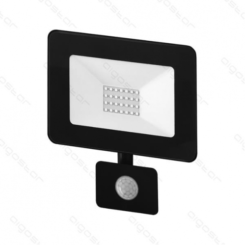Obrázok pre LED reflektor High-End 20W/1800lm , so senzorom , Studená biela