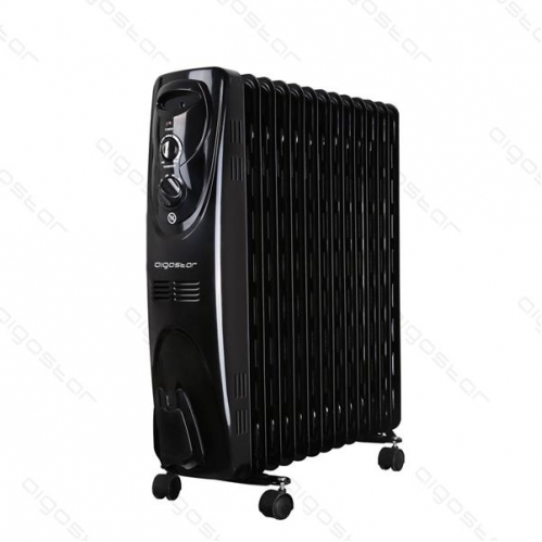 Obrázok pre Olejový radiátor , 13-rebrový ohrievač 330000JIF 2500W , čierny