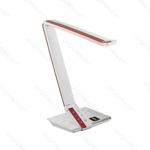 Obrázok pre LED stolná lampa stmievateľná LIGHT03 10W/560lm Červeno-strieborná