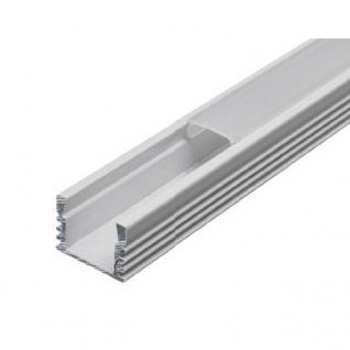 Obrázok pre Led profil hliníkový vysoký Minilux MAXI biely bez krytky - 1m