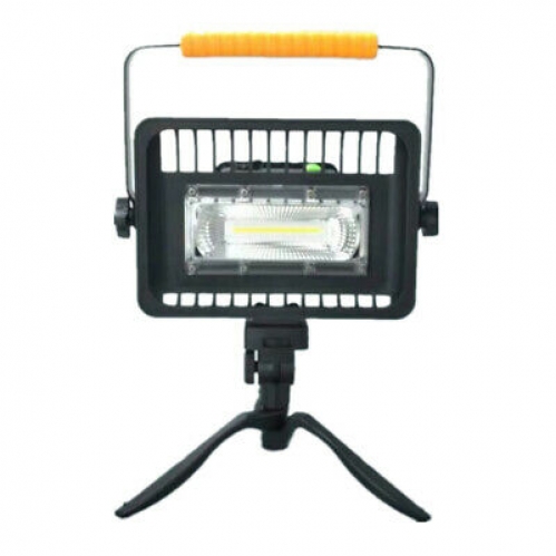 Obrázok pre Prenosný LED REFLEKTOR 30W COB Studená biela s výstražným osvetlením  
