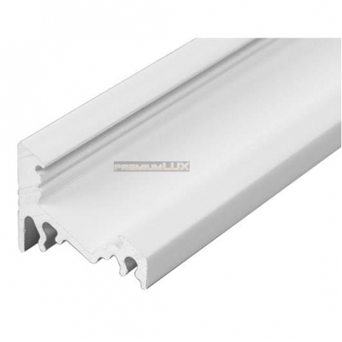 Obrázok pre Led profil rohový hliníkový Corner10 biely bez krytky - 1m