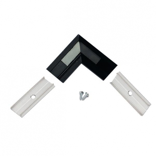 Obrázok pre Led profil kútový 90° hliníkový Corner10 čierny
