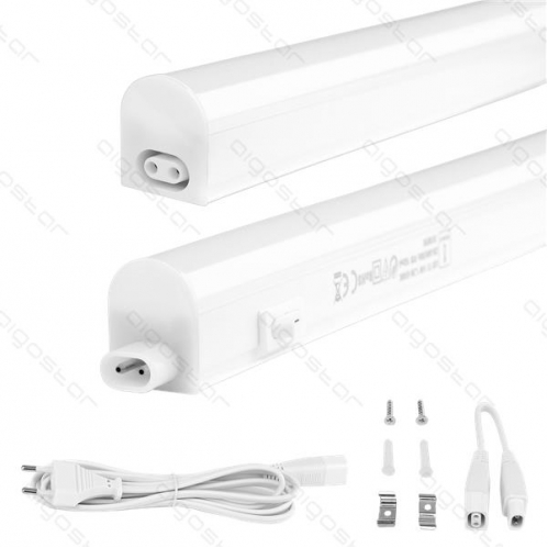 Obrázok pre LED prisadené trubicové svietidlo 10W/1000lm , 0.9m , IP20 , Studená biela s vypínačom