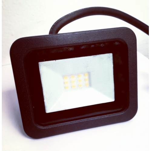 Obrázok pre LED reflektor 10W/800lm , SLIM , bez senzora , Neutrálna = 80W