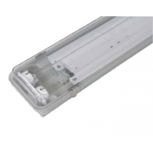 Obrázok pre Prisadené svietidlo HEDA pre jednostranné trubice 2xT8 120cm IP65 Double s reflektorom