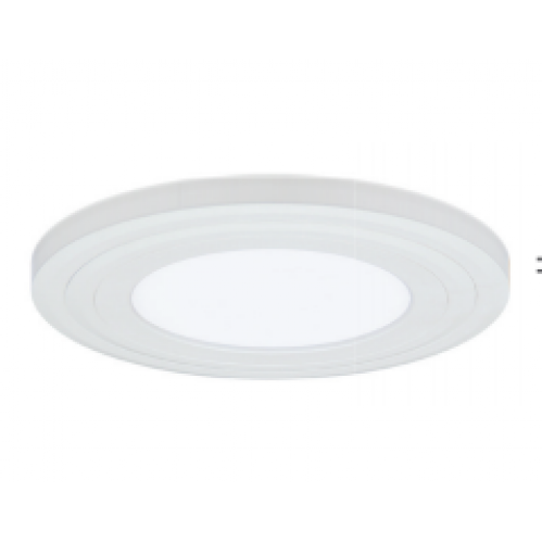 Obrázok pre Led Panel kruhový biely prisadený 9W/620lm 146mm IP40 Neutrálna biela