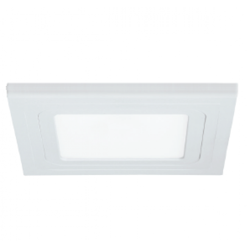 Obrázok pre Led Panel štvorcový biely prisadený 18W/1300lm 201,5mm IP40 Neutrálna biela