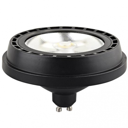 Obrázok pre LED žiarovka ES111 GU10 28W/2400lm čierna , COB , 30° , Teplá = 240W
