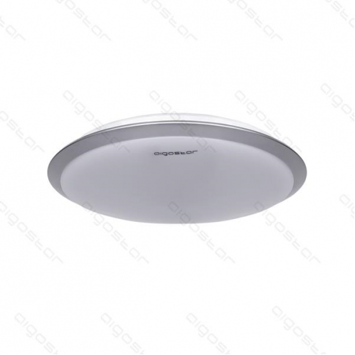 Obrázok pre Led Ceiling kruhový strieborný LIGHT09 18W/1350lm , 350mm , Neutrálna biela