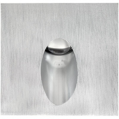 Obrázok pre Schodové svietidlo štvorcové STEPI SB/WW - strieborná , 1,2W/40lm , 12V , Teplá