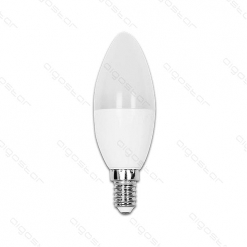 Obrázok pre LED žiarovka E14 7W/560lm , svieca C37 , Studená biela
