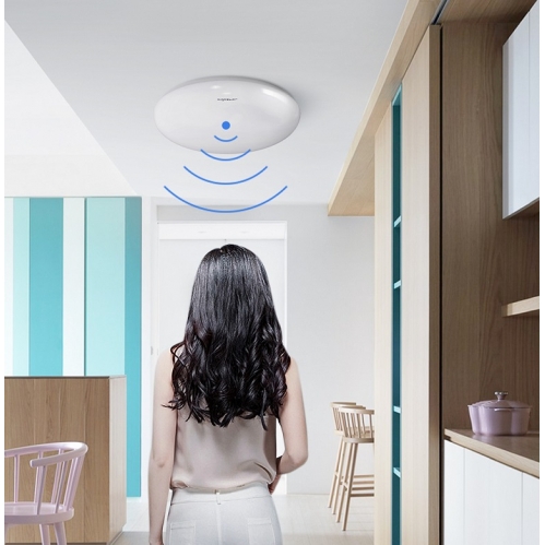 Obrázok pre Led Ceiling LIGHT06 kruhový biely 18W/1350lm 337mm s mikrovlným senzorom , Neutrálna biela