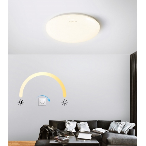 Obrázok pre Stmievateľný Led Ceiling LIGHT07 kruhový biely 18W/1350lm 337mm , Neutrálna biela