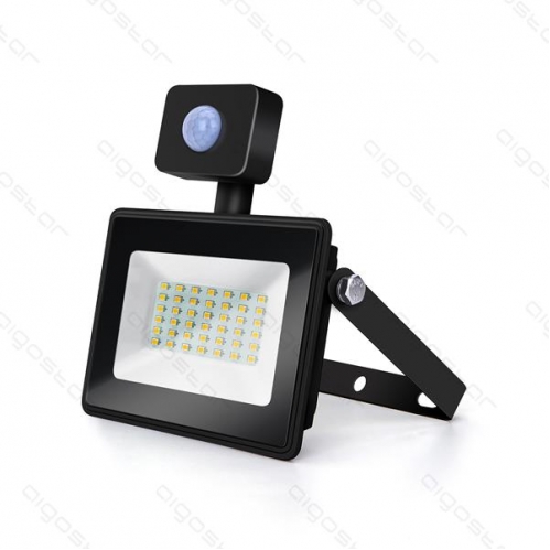 Obrázok pre LED reflektor 30W/2700lm , so senzorom , Neutrálna biela