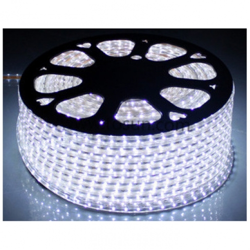Obrázok pre Integrovaný LED pás 230V 2835 vodeodolný IP65 6w/m , 120led/m , 430-450Lm/m - Studená biela - 1m