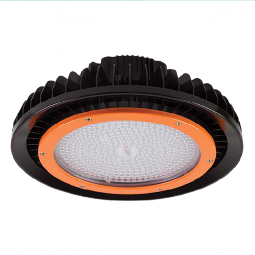 Obrázok pre Stmievateľný LED priemyselný reflektor HIGH BAY COMPACT D 260mm 150W/19500lm IP65 , IK08 , Neutrálna biela