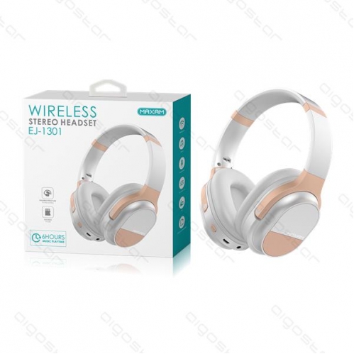 Obrázok pre Bezdrôtové Stereo slúchadlá  EJ-1301, V5.0 200mAh, Biele