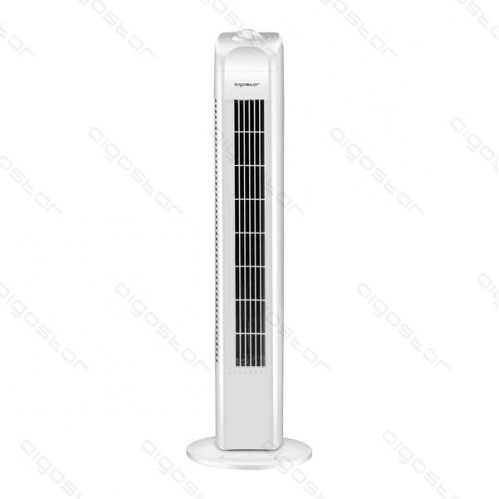Obrázok pre Stĺpový ventilátor 50W, Biely