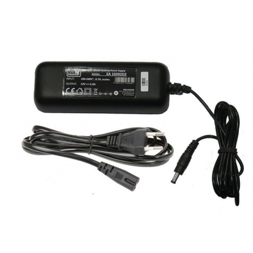 Obrázok pre Zásuvkový napájací zdroj MW Power pre LED pásy 24W 2,0A 12VDC IP20