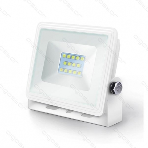 Obrázok pre LED reflektor biely 10W/900lm , bez senzora , Studená biela