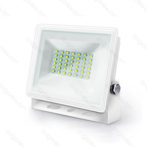 Obrázok pre LED reflektor biely 30W/2700lm , bez senzora , Studená biela