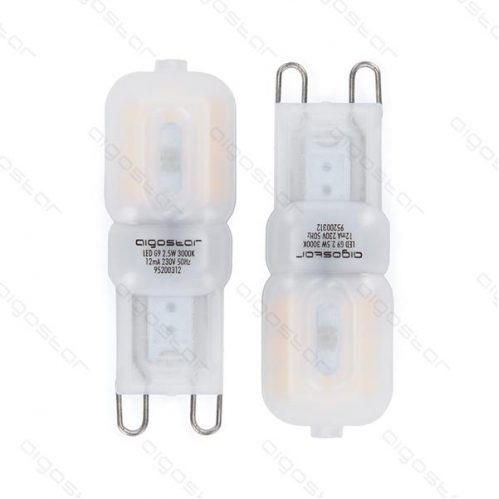 Obrázok pre Sada 2ks LED žiarovka G9 2,5W/210lm , Teplá biela