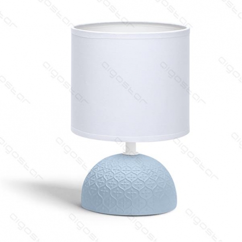 Obrázok pre Stolná lampa keramická 02 Bielo-Modrá , E14 