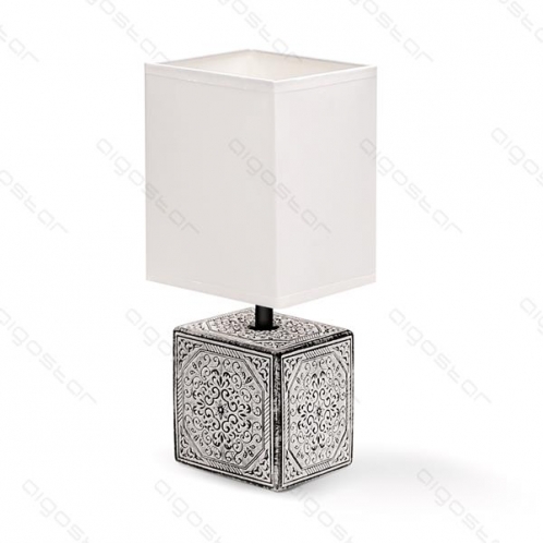 Obrázok pre Stolná lampa keramická 08 Sivá , E14 