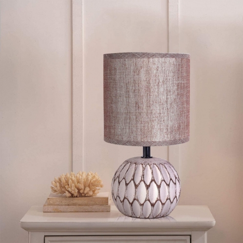 Obrázok pre Stolná lampa keramická 17 ČervenoHnedá , E14 