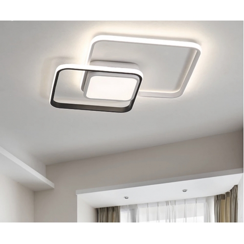 Obrázok pre Prisadený luster 70W/230V/Bielo-čierna