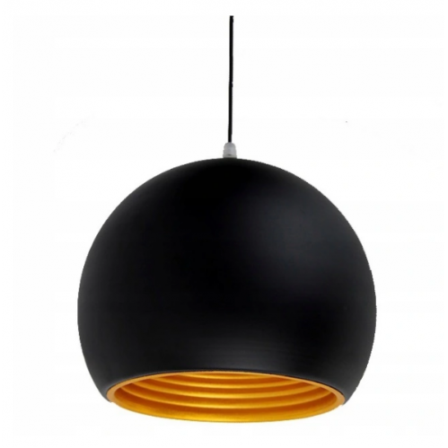 Obrázok pre Glamour Závesný luster 1xE27/230V/Čierna