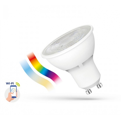Obrázok pre SMART LED žiarovka GU10 5W/480lm , RGBW CCT