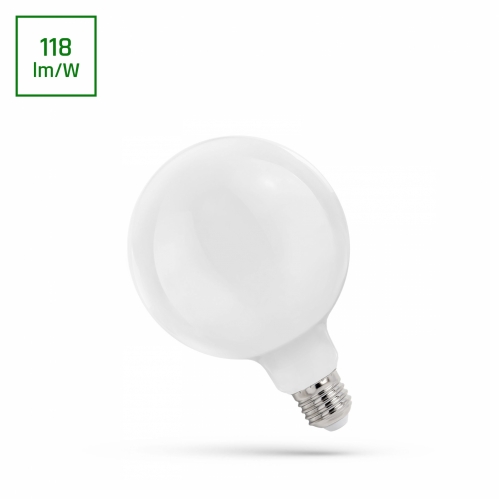 Obrázok pre LED žiarovka E27 11W/1300lm , glóbus G125 , Neutrálna biela