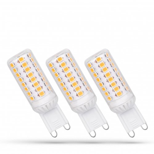 Obrázok pre Sada 3ks Stmievateľná LED žiarovka G9 4W/440lm , Studená biela so ZÁRUKOU 5 ROKOV!