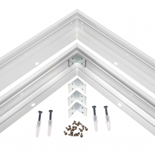Obrázok pre Rám pre LED panel biely 600x600 biely