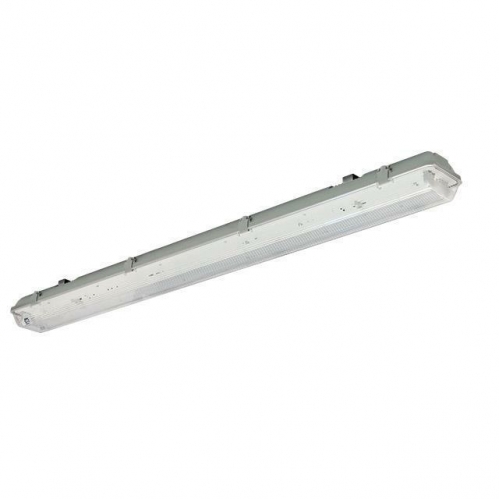 Obrázok pre Sada 1ks Prisadené svietidlo Double IP65 a 2ks LED trubica T8 18W/1750lm 120cm jednostranná sklenená studená