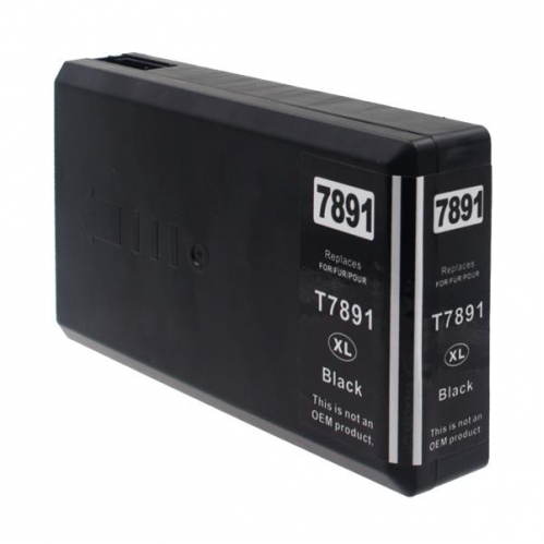 Obrázok pre 1x Epson T7891XL BK - Čierna 70ml