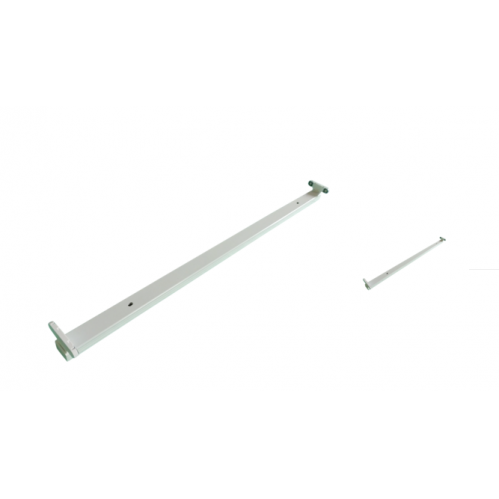 Obrázok pre Prisadené svietidlo pre jednostranné trubice T8 120cm Double