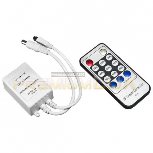 Obrázok pre IR STMIEVAČ LED PÁSOV S DIAĽKOVÝM OVLÁDANÍM 5A 60W