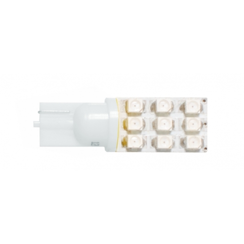 Obrázok pre LED Autožiarovka L021 - W5W / T10 bočné 9xSMD3528 , biela