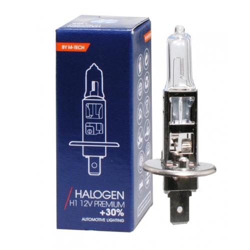 Obrázok pre Autožiarovka H1 12V 55W + 30% svetla + Double life M-Tech Premium 